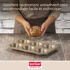 Zenker 6er Brötchenblech Dein Brot!, Stahlblech mit Produktbild-Vorschau 8