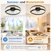 Deckenventilator mit mit Beleuchtung und Fernbedienung 38W Produktbild-Vorschau 4