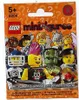 A collection of LEGO minifigures depicted on the packaging of a blind bag. Náhled obrázku produktu