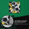 Coloray Uhr auf Leinwand 30x30 cm Wand Uhr Dekoration Produktbild-Vorschau 5