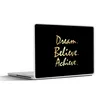 MuchoWow® Laptop Aufkleber Sticker Cover Zitat - Traum - Produktbild-Vorschau 1