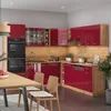 Eckküche Vicco R-Line Rot Hochglanz/Goldkraft Eiche 247 x Produktbild-Vorschau 6