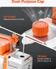 SucceBuy dvojstupňová výveva, 5 CFM 142 l/min, 375 W, Náhľad obrázku produktu 5