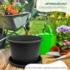 MePla - Set - Pflanzkübel Cylindro ø 50 + Untersetzer ø 49 Produktbild-Vorschau 7