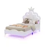 Lit rembourré INONEFT, 90x190 cm, avec éclairage LED, lit Voir les images du produit 10