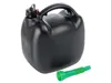 Benzinkanister aus Kunststoff, 10L, oval, schwarz Produktbild-Vorschau 2