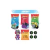 T-RACERS Glow Race Series Car a Pilot Collectibles Autá Náhľad obrázku produktu 6