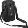 Bag Street Kleine Herren Gürtel und Schultertasche Schwarz Produktbild-Vorschau 4
