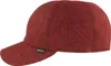 Baseballcap aus Bavaria Loden mit Ohrenschutz von Hut-Breiter in rot Voir les images du produit
