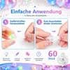 Mini LED Lichter, 60 Stück farbige Leuchtkugeln mit Produktbild-Vorschau 5