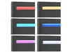 Six separate frames showing different colored LED lights embedded in black material. Náhled obrázku produktu