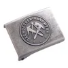 Koppelschloss Dachdecker – vintage - eisengrau - für 4,5 cm Produktbild-Vorschau 1