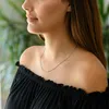 MATERIA 925 Silber Halskette für Frauen Herren - feine Produktbild-Vorschau 2