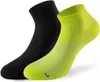 Lenz 3.0 Running Socken, schwarz/neon-gelb, 39-41 Produktbild-Vorschau 3