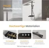 A collage of images showcasing a shower system and its components. Anteprima dell’immagine prodotto