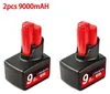 Akumulator M12 12 V – akumulator zapasowy – zestaw 2 sztuki Podgląd zdjęcia produktu 1