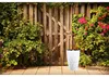 Flow Slim 40 Runder Blumentopf | Weiß Produktbild-Vorschau 3