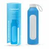 Borraccia in vetro con rivestimento in silicone Wessper – 1 Anteprima dell’immagine prodotto 1