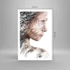 Poster - Poster ohne Rahmen - Frau doppelt Belichtung - Produktbild-Vorschau 4