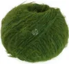 A ball of green yarn with a fuzzy, fake fur-like texture. Produktbild-Vorschau