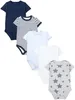 TupTam Jungen Baby Body Kurzarm in Unifarben - 5er Pack, Produktbild-Vorschau 1
