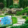 Bin im Garten Metallschild XXL in 28x38 cm mit Blumenwiese Produktbild-Vorschau 5