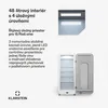 Klarstein voľne stojaca 1-zónová chladnička na víno, malá Náhľad obrázku produktu 4