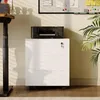 Biela mobilná skrinka do kancelárie 58 cm Náhľad obrázku produktu 6