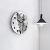 Wallfluent Wanduhr – Stilles Quarzuhrwerk - Uhr Dekoration Produktbild-Vorschau 3