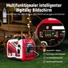 Benzínový/LPG 3,5kw invertorový generátor Bluetooth/káblový Náhľad obrázku produktu 10