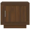 vidaXL Table basse marron imitation chêne 51x50x45 cm Bois Voir les images du produit 5