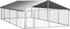 vidaXL Cuccia per cani da esterno con tetto 600x300x150 cm Anteprima dell’immagine prodotto 9
