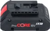 A black Bosch ProCORE 18V 4.0 Ah battery pack is shown against a white background. Voir les images du produit