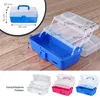 HMF Nähkasten aufklappbar mit 3 Ebenen, Sortierbox 33 x 20 Produktbild-Vorschau 6