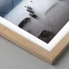 Gerahmtes Poster - Rahmen in heller Eiche - Wellenbrecher Produktbild-Vorschau 2