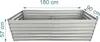Relaxdays Hochbeet, verzinktes Metall, HxBxT: 57 x 180 x 90 Produktbild-Vorschau 4