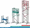 Three different configurations of scaffolding are shown against a white background. Anteprima dell’immagine prodotto