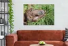 OneMillionCanvasses® - Leinwandbilder - 140x90 cm, Affe - Produktbild-Vorschau 3
