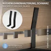 ML-Design 2x držák opěradla, černý, z oceli, pro lavice, Náhled obrázku produktu 2