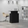 An office reception desk with a chair and a bookshelf in the background. Anteprima dell’immagine prodotto