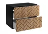 RODAN | Mobile da bagno - 100 CM - Marrone opaco - Design Anteprima dell’immagine prodotto 4