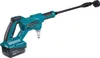 A teal and black cordless pressure washer with a battery pack attached, shown against a white background. Produktbild-Vorschau