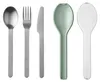 Mepal besteckset ellipse 3-teilig - nordic sage Productafbeelding-voorbeeld 1