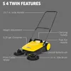 Kärcher S 4 Twin: wydajna ręczna zamiatarka do powierzchni Podgląd zdjęcia produktu 3