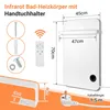 Peviasot Infrarotheizung 400W mit WLAN, Thermostat, Produktbild-Vorschau 2