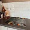 KitchenYeah© Herdabdeckplatte Marmor - Gemüse - Herbst - Produktbild-Vorschau 5
