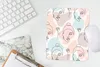 MuchoWow® Mauspad Mousepad Frau - Blumen - Strichzeichnung Produktbild-Vorschau 5