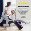 MuchoWow® Koffer Handgepäck Trolley Rollkoffer Kleine Produktbild-Vorschau 7