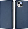 Litchi Leder Handyhülle für iPhone 13 Mini Wallet Produktbild-Vorschau 2
