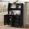 Flieks Küche Hochschrank mit Ladefunktion, Küchenbuffet Produktbild-Vorschau 1